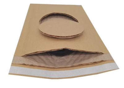 Kraft Paper No Plastic Eco Friendly Padded Mailers With Self Seal