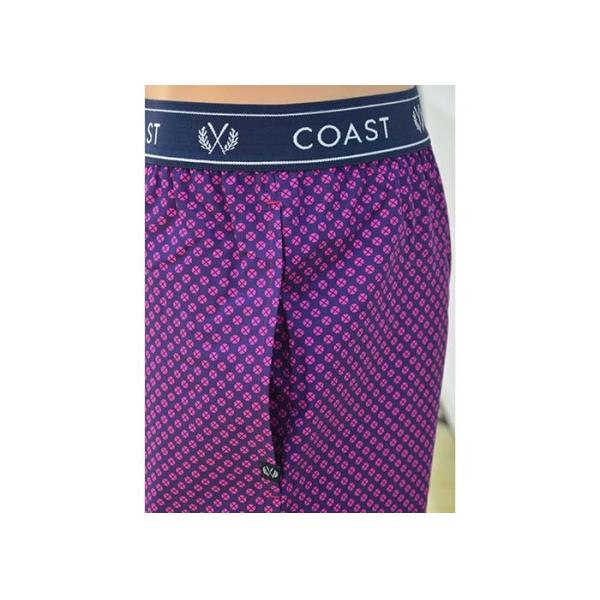 Comfortable Mens Luxury Sleepwear Jersey Shirt Short Sleeve And Woven Printed Long Pants Australian Design