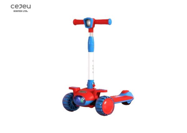 Flashing PU 3 Wheels Scooters For Kids Children 3 - 8 Years Boys Girls