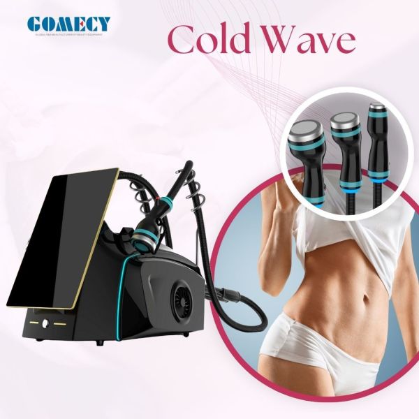 2026 NEW 3 Handle Big Screen Microwave Ice-Microwave Body Forming Face Lifting Machine Anti-Aging Body Shaping Coolwaves Machine