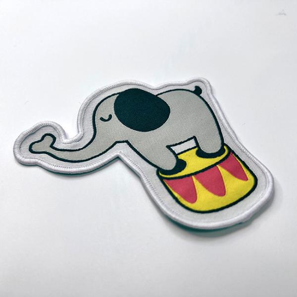 Carton Children Woven Cute Clothing Patches Stitch Iron On Patch Shrinkproof