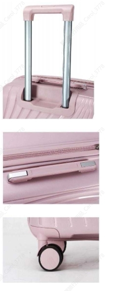 Popular Business PP Suitcase School Boarding 360 Degree Large Travel Suitcase