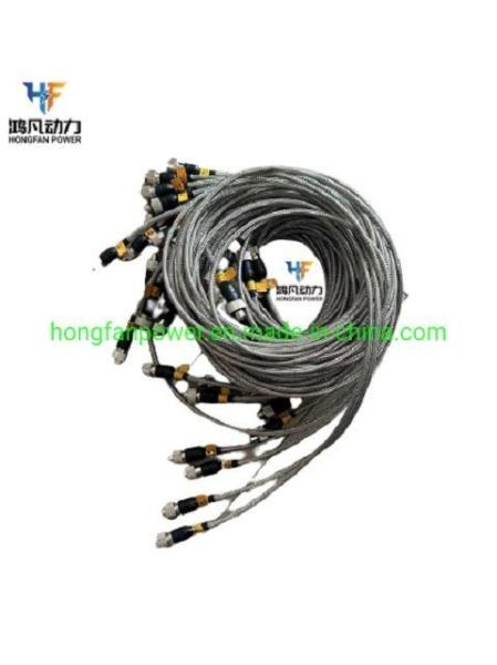 Marine Diesel Generator Oil Pressure/Oil Temperature Speed Sensor Harness Plug, 3-Core, 4-Core, 5-Core