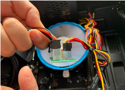 ATX2ATX-N03 Двойной адаптер питания ATX 24Pin до 4Pin SATA Power Sync Starter Card Extension Cable Riser Adapter