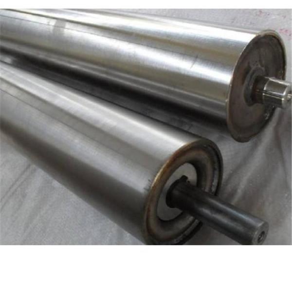 Motorized 159mm Slat Conveyor Steel Roller With Labyrinth Seals