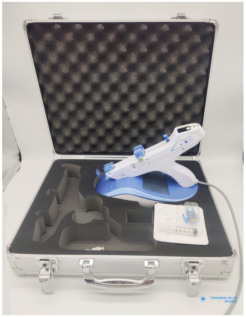 Mesotherapy Gun Shallow Guide Water Facial Rejuvenation Device 5th Generation Dual-Mode Microcrystalline Radiofrequency