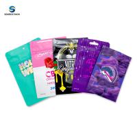 Embarque marítimo de qualidade alimentar CBD Saco de Mylar gomoso com logotipo personalizado Imprimir materiais laminados