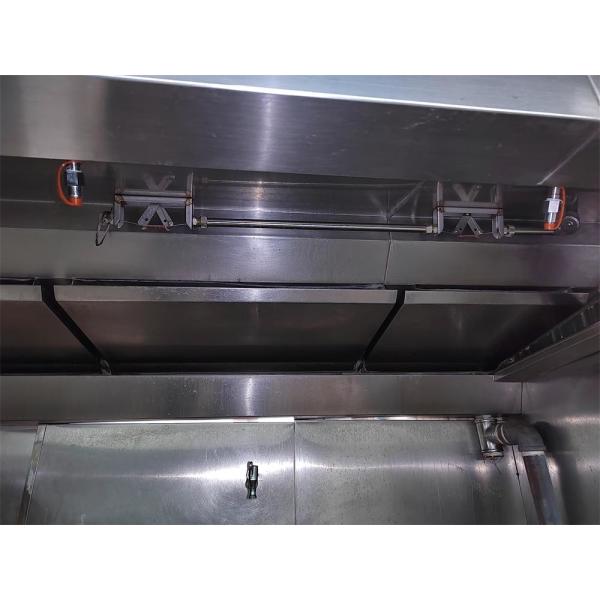Stainless Steel 9L Commercial Kitchen Fire Suppression System 105 Seconds Discharge Time Low Pressure Nozzle