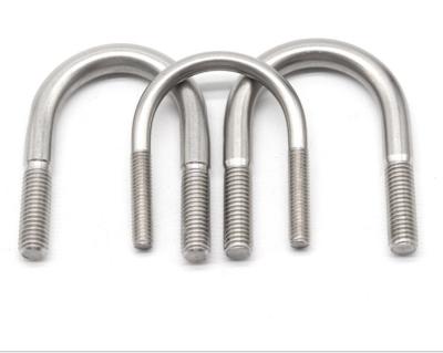 White Zinc Concrete 12.9 Carbon Steel U Bolt High Strength