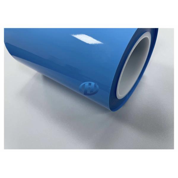 120 μm Blue HDPE Film, UV Cured Silicone Coating Film Without Silicone Transfer No Residuals