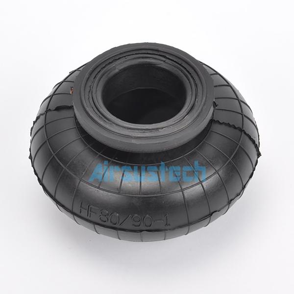HF80/90-1 Air Spring Bellows Air Bag Double Convoluted Rubber Air Shock Absorption