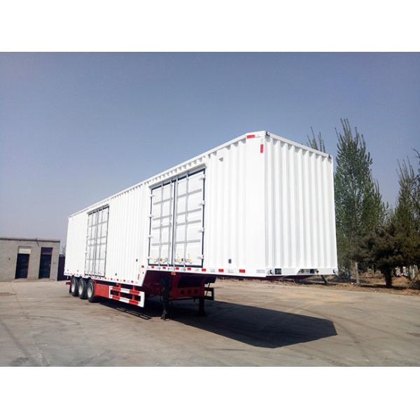Transporte por goteo Contenedor de lecho plano Carga pesada Semi remolque Recinto estaca furgoneta caja de cortinas