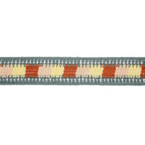 Équilibre de ruban de dentelle du coton 40mm de tresse d'Oeko-Tex 100