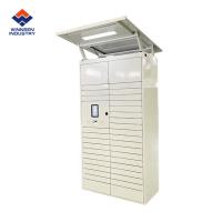 Commerce électronique Automatisé Lockers de livraison de colis postaux intelligents Solutions pour le commerce de détail Avec le scanner de code QR et la caméra