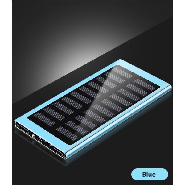 High Quality Solar Power Bank 8000mah Durable Solar Charger Portable for Mobile Phones