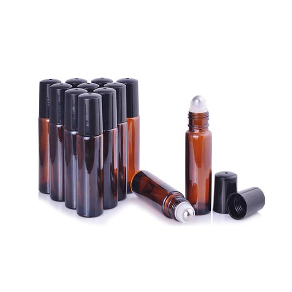 O rolo de pouco peso nas garrafas de perfume, 6ml esvazia garrafas do rolo para óleos essenciais
