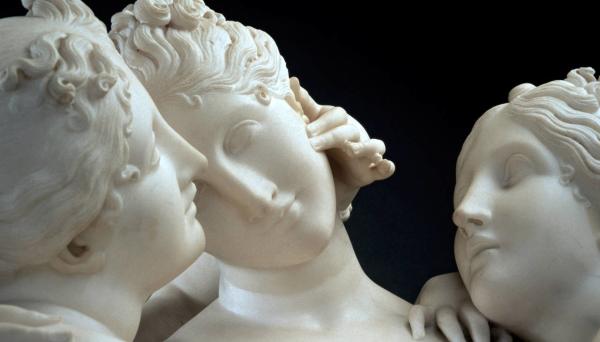 Stone hand carved statue Three graces lady marble sculpture for art gallery,stone carving supplier