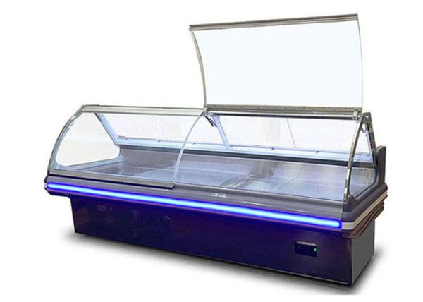 Refrigerated Display Chiller Cabinet For Cooked Food With Behind Door