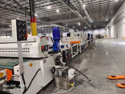 Machine de revêtement en cire hors ligne de panneau de particules de contreplaqué OEM