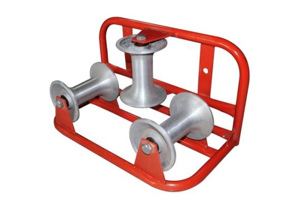 Nylon or Aluminum Cable Turning Pulley Corner Cable Roller Three Roller Type