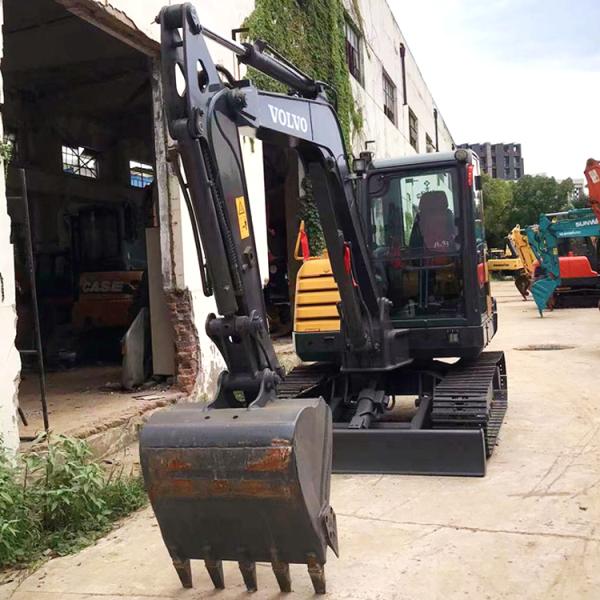 Original Hydraulic Valve 6 Ton Used Mini Excavator Volvo EC60 in Good Condition from Korea