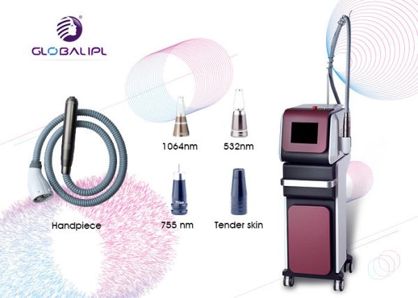 Máquina da remoção da tatuagem do ND YAG do interruptor do equipamento Q da beleza do laser IPL RF de Pico