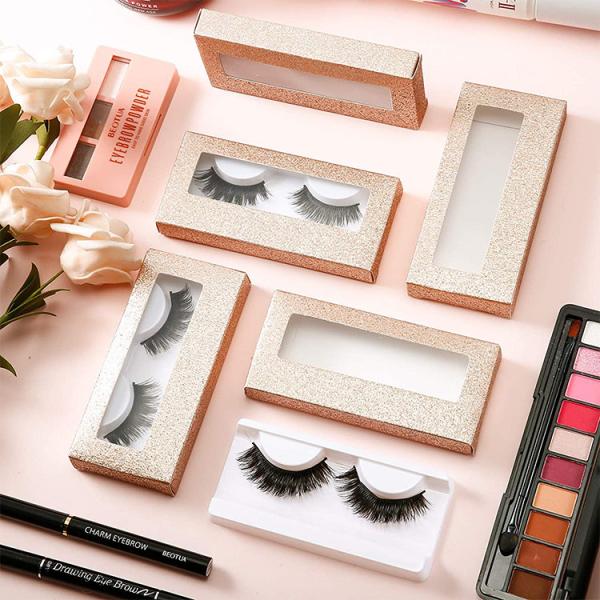Private Label False Eyelash Packaging Box Lashes Paper Box for Printing Handling