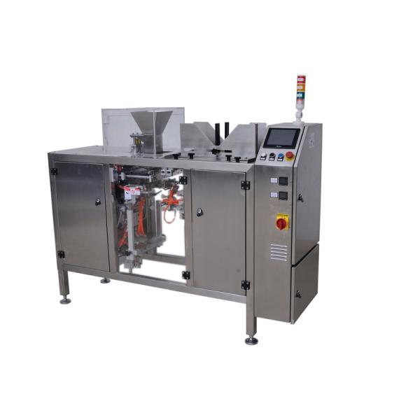 Máquina de alta velocidade de Mini Doypack Premade Pouch Packing com o zíper de aço inoxidável