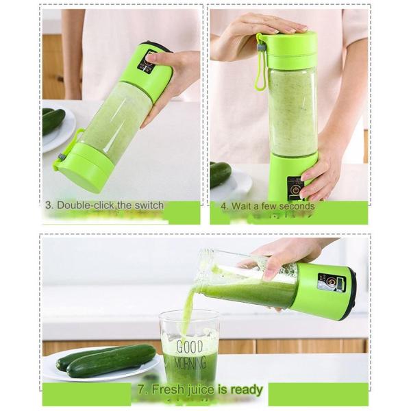 Fresh Juice Blender Multifunctional Bottle Juicer Blender for Easy in Multiple Colours