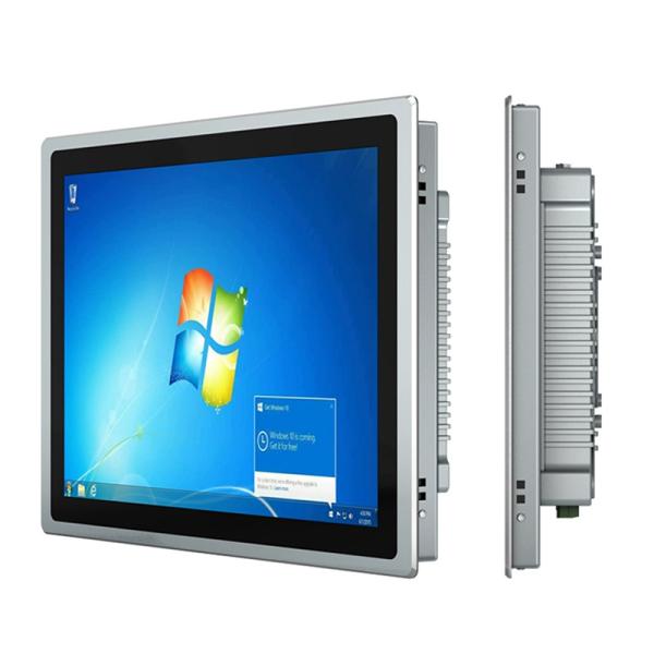 Monitor todo en uno con pantalla táctil capacitiva IPS integrada de 15,6 pulgadas, montaje en pared, ordenador industrial VESA