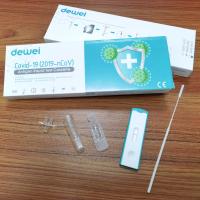 15mins Reading One Step Covid POCT Covid-19 2019-NCoV Antigen Rapid Test Kit Self Test Professional Use