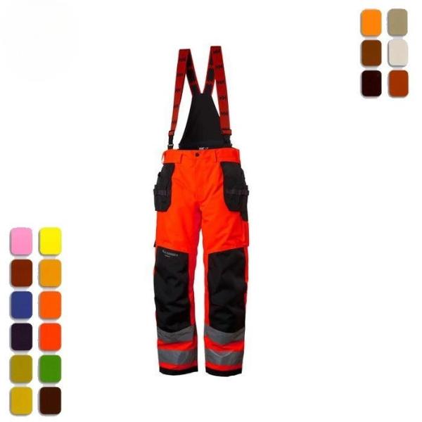 Orange Hi Vis Waterproof Trousers Customized Hi Vis Work Trousers