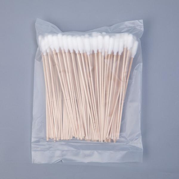 Round Head 100 Pcs Medical Cotton Swabs