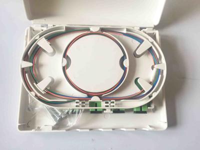 Caixa fácil da terminação da fibra ótica da instalação, caixa de distribuição do cabo de 4 núcleos
