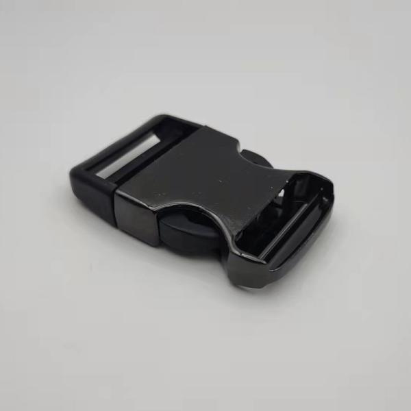 Tri Glide Buckle for backpacks plastic black handbag plastic buckle customizing Buckle