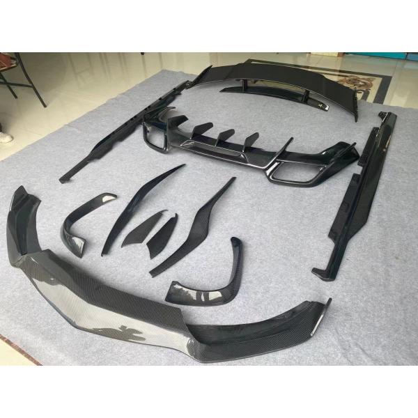 For Mercedes AMG GT Carbon Fiber Body Kit AMG GT Carbon Fiber Front Lip Diffuser Spoiler