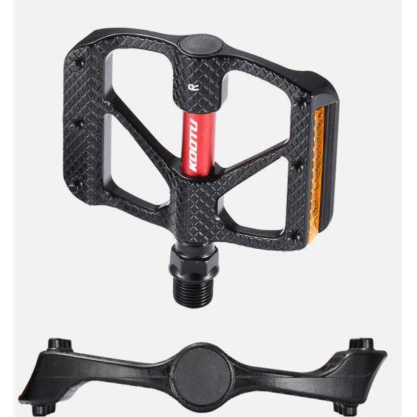 Universal de aluminio del pedal 9/16 de los pedales MTB de la bici de montaña de KOOTU para la bicicleta de Mtb