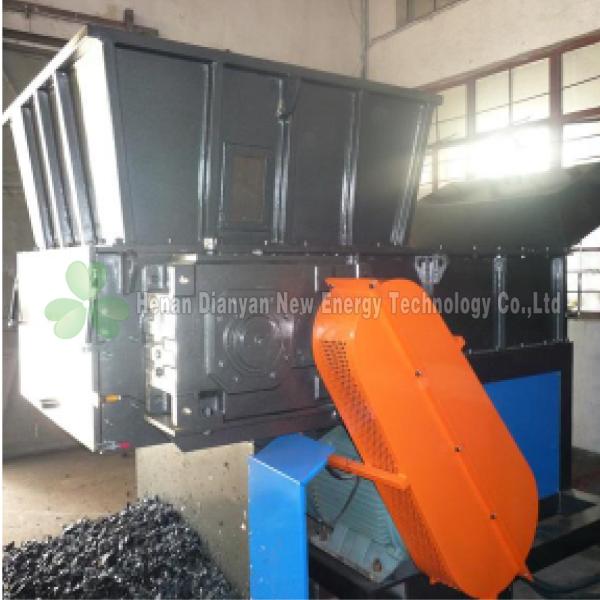 Single Shaft Wood Pallet Shredder / Recycling Shredder Machine With 1 Stator Knife