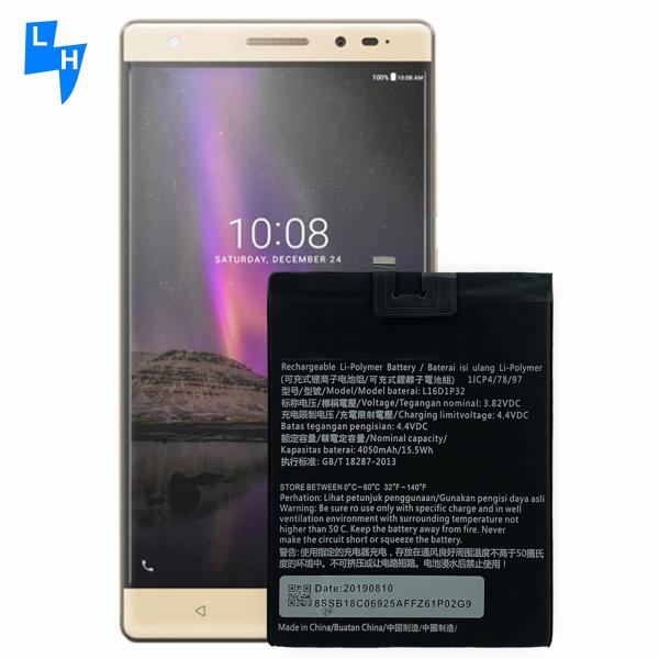 4050mAh L16D1P32 Phab2 Plus PB2-670N PB2-670M PB2-650 Tab Battery for Lenovo PB2-650