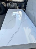 Folhas de mármore UV de espessura 3 mm revestimento sólido de PVC para fundo