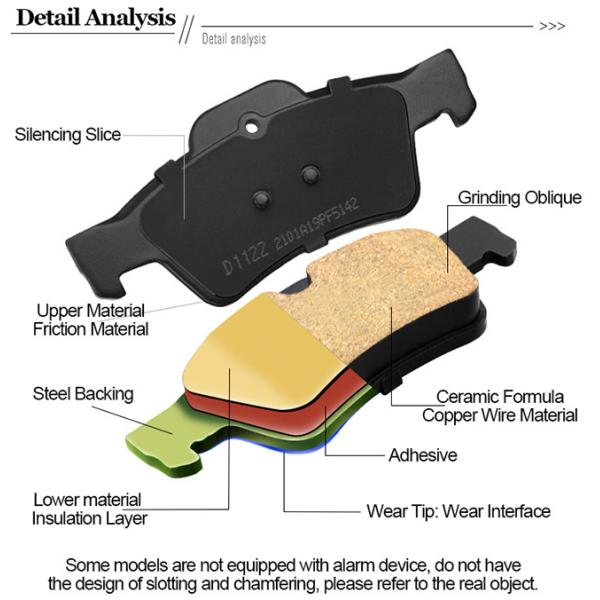 45022-S7A-N00 Odyssey Accord 2.4 Car Brake Pads Civic 1.8 Auto Ceramic Brake Pads