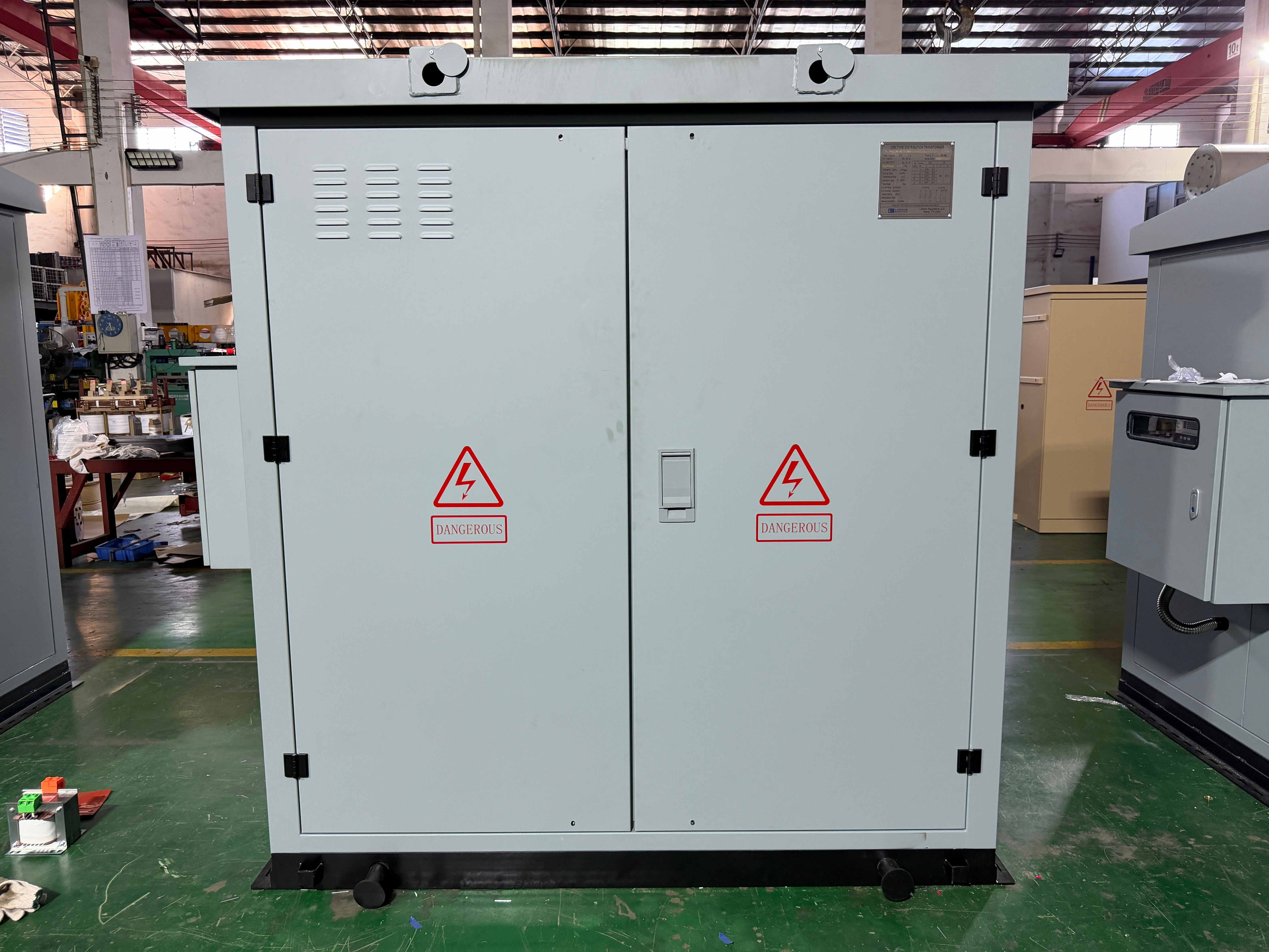 500kVA Cast Coil Dry Type Transformer 12470V to 480Y/277V Three Phase Exposy Resin Transformer for Data Center