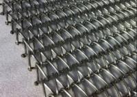 Wolfberry Washing 0.8mm Balanced Weave Conveyor Belts Stainless Steel
