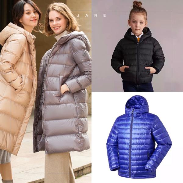 Куртка 380Т зимы Сире делает ткань водостойким нейлона Рипстоп