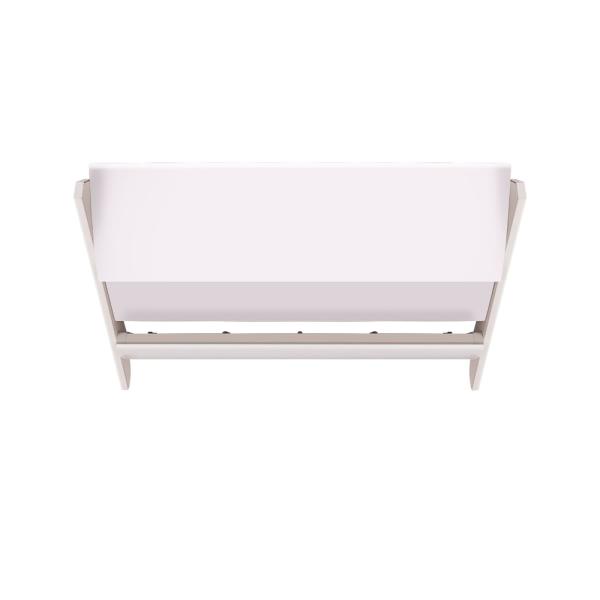 Luz lineal LED comercial de gran altura industrial 2 pies 3CCT 3 potencias para almacén y taller