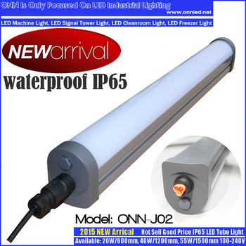 Super Bright LED Tri Proof Light IP65 Waterproof LED Tube Light Fixture For Clean Room