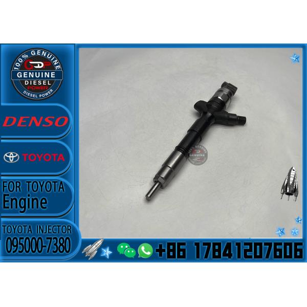 Common Rail Fuel Injector 23670-30240 095000-7380 Fuel Injector For Toyota 2KD-FTV