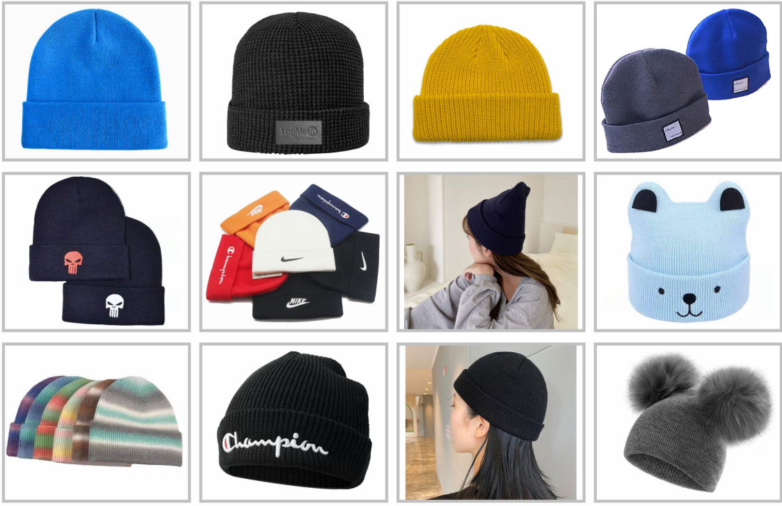 1X1 2X1 2X2 Rib Beanie Knitting Machine for Fish Scale Waffle Stitch and Winter Hats