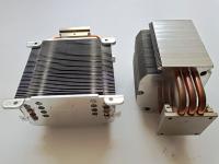 Extrusion en aluminium de radiateur d'anodisation, radiateur d'ISO9001 Igbt