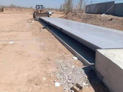 3X21M 80 Ton Manganese Steel Weighbridge Keli Load Cell D2008 Indicator Scale